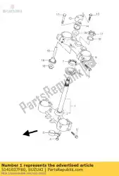 Aqui você pode pedir o haste, direção em Suzuki , com o número da peça 5141037F80:
