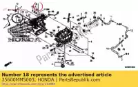 35600MM5003, Honda, Switch assy., neutraal (tec) honda  cb cbr cbrr (g) japanese domestic / nc23-100 f (j) portugal / kph gl nsr 125 400 600 1000 1500 1800 1986 1987 1988 1989 1990 1991 1992 1993 1994 1995 1996 1997 1998 1999 2000 2001 2002 2003 2004 2005 2006 2007 2008 2009 2010 2012 2013 2017 2018 201, Novo