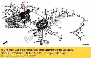 honda 35600MM5003 interrupteur, neutre (tec) - La partie au fond