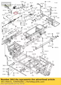 kawasaki 391140031 01 arbre-comp-strg - La partie au fond