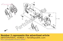 remblokken van Honda, met onderdeel nummer 06455MV4405, bestel je hier online:
