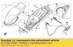 Tutaj możesz zamówić zespó?, instrukcja obs? Ugi od Honda , z numerem części 81270KTF980: