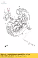 5921113G00, Suzuki, disco, freio dianteiro suzuki rv 125 200 2003 2004 2005 2006 2007 2008 2009 2010 2015 2016, Novo