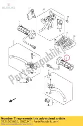 Here you can order the heater assy,gri from Suzuki, with part number 5721005H10: