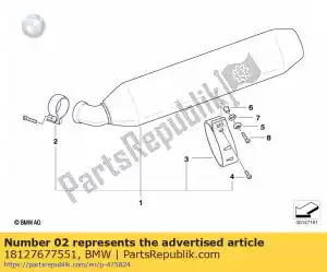 bmw 18127677551 clamp - d=57mm - Bottom side