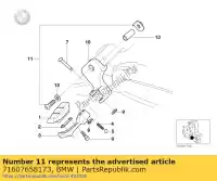 71607658173, BMW, screw with fixing nut bmw c1 125 200 2000 2001 2002 2003 2004, New