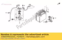 35860MR5000, Honda, Zestaw magnetyczny, rozrusznik honda pc pacific coast  pc800 800 , Nowy