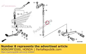 Honda 90065MFJD00 bar, changer - La partie au fond