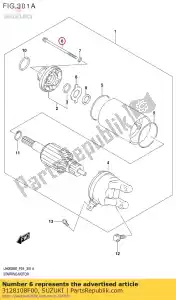 suzuki 3128108F00 boulon - La partie au fond