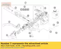 46213007000, KTM, Adjusting screw cpl. 65 sx 12 ktm sx sxs 65 2012, New