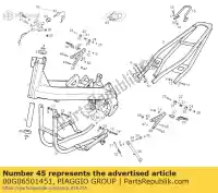 00G06501451, Piaggio Group, Cuscinetto derbi gp 50 2005, Nuovo