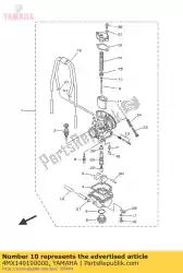 Here you can order the clip from Yamaha, with part number 4MX149190000: