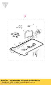 triumph T3990016 kit di manutenzione del motore - Il fondo