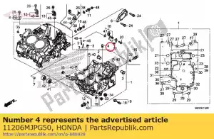 honda 11206MJPG50 orifice - Bottom side