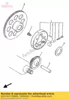 22U155170000, Yamaha, gear, idler 2 yamaha xv 535 1988 1989 1990 1991 1992 1993 1995 1996, New