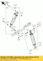 921390213, Kawasaki, bucha ksf450b8f kawasaki kfx 450 2008 2009 2010 2011 2012 2013 2014, Novo