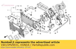 Aqui você pode pedir o nenhuma descrição disponível no momento em Honda , com o número da peça 19015MV9931: