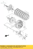 2120017860, Suzuki, gear assy, ??prima suzuki dl v-strom sv 650 2004 2005 2006 2007 2008 2009 2010 2011 2015, Nowy