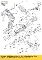 921521628, Kawasaki, ko?nierz, 6,4x10x12,5 cm kawasaki zx10r ninja j klz versys a k z sugomi edition  g anniversary f sx b winter test krt replica abs zx1000 s m r 1000 zx1000sx z1000sx zx1002 1000sx , Nowy