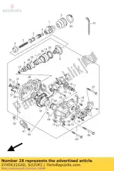 Qui puoi ordinare paraolio da Suzuki , con numero parte 2740631GA0: