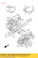 4WM151230000, Yamaha, talerz, buffle 1 yamaha mt xv 1600 1670 1999 2000 2001 2002 2005 2006 2007 2008 2009, Nowy