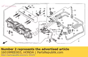 Honda 16018MEE003 d?wignia, rozrusznik - Dół