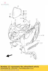 Aqui você pode pedir o escudo, cwl cove em Suzuki , com o número da peça 9444908F00: