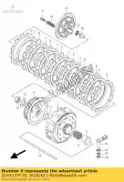 2144137F20, Suzuki, placa, embrague dr suzuki rm 250 2003 2004 2005, Nuevo