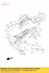 Qui puoi ordinare collare da Yamaha , con numero parte 3D6F43970000: