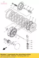 1LR163710000, Yamaha, capo, frizione yamaha yz lc a yzlc lw 80, Nuovo