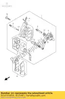 5910103810, Suzuki, Set di pad suzuki uh burgman  g uh125 uh200 200 125 , Nuovo