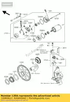 120R0622, Kawasaki, bolt-zoccolo kawasaki w  a vn classic h c g vulcan lt j limited d e f w650 vn2000 650 2000 , Nuovo