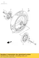 5474033410, Suzuki, entretoise, fr.axle suzuki gs gsx rg 500 600 750 1986 1987 1988 1989 1990 1991 1992 1993 1994 1995 1996 1997 1998 1999 2000 2001 2002, Nouveau