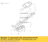 657044, Piaggio Group, instrumentenpaneel frame piaggio beverly bv mp zapm69 zapm69200 zapm69300, zapm69400 zapm75100 zapma20s zapma210 zapma2100 zapma2200 zapta0100 125 300 350 2010 2011 2012 2013 2014 2015 2016 2017 2018 2019 2020 2021 2022, Nieuw