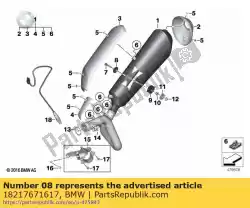 Qui puoi ordinare rinforzo da BMW , con numero parte 18217671617: