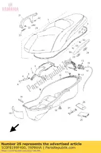 yamaha 1C0F8199F400 o/m yp250r - Il fondo