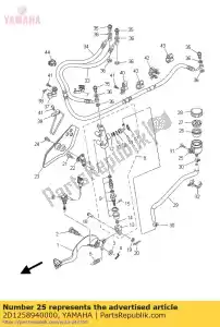 yamaha 2D1258940000 serbatoio, serbatoio - Il fondo