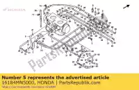 16184MN5000, Honda, classeur honda gl goldwing  gl1500 1500 , Nouveau