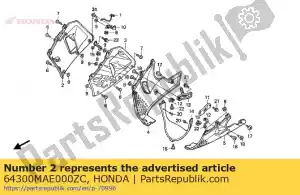 honda 64300MAE000ZC no description available - Bottom side