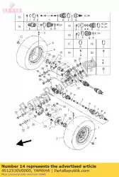 Aquí puede pedir doble conjunto conjunto de Yamaha , con el número de pieza 4S12530V0000: