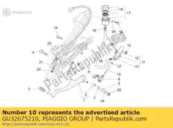 Qui puoi ordinare asta cilindro maestro da Piaggio Group , con numero parte GU32675210: