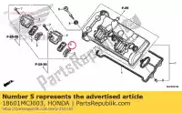 18601MCJ003, Honda, zawor., kontakt honda  cb cbf cbr vfr vtr 250 600 800 900 1000 1200 2000 2001 2002 2003 2004 2005 2006 2007 2008 2009 2010 2011 2012 2013 2017 2018 2019, Nowy