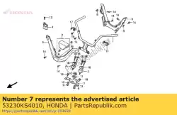 Aquí puede pedir puente, bifurcación de Honda , con el número de pieza 53230KS4010: