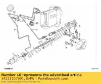 34321107991, BMW, spacer holder bmw  1100 1200 1992 1993 1994 1995 1996 1997 1998 1999 2000 2001 2002 2003 2004, New