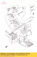 5B4F78010000, Yamaha, Accel pedal assy yamaha yxr 700 2008 2009 2011 2012 2013, New