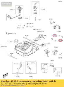 kawasaki 92152Y013 colarinho kvf300ccf - Lado inferior