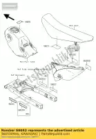 560530466, Kawasaki, especificação da etiqueta, pneu kawasaki d tracker 125 , Novo