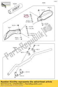 kawasaki 921541670 bolt klx150fff - Bottom side