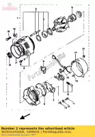 36Y816345000, Yamaha, conjunto do estator yamaha fj 1100, Novo