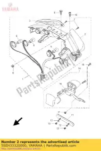 yamaha 5SEH33320000 lampeggiatore dell'obiettivo - Il fondo